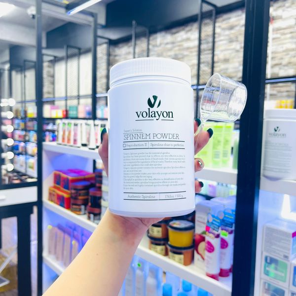  Mặt Nạ Tảo Xoắn VOLAYON Spinnem Powder MẶT NẠ PHỤC HỒI SỐ 1 CLINIC KOREA 500g 