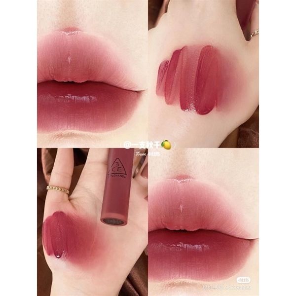  (FULL MÀU)Son Kem Tint Siêu Mịn 3CE Blur Water Tint 