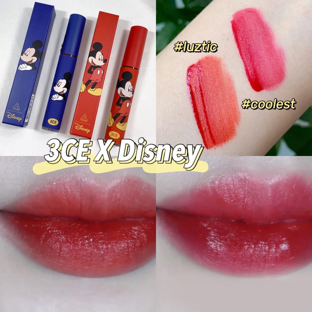  Son Xăm 3CE Tattoo Lip Tint Disney 