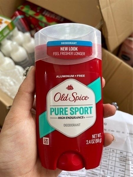  Lăn Khử Mùi OLD SPICE Pure Sport High Endurance Aluminum Free 68G 