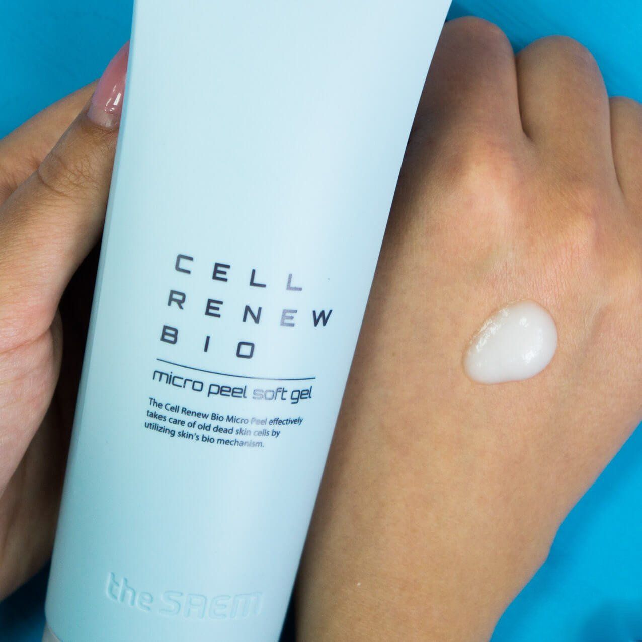  Gel Tẩy Tế Bào Chết The Saem Cell Renew Bio Micro Peel Soft Gel 