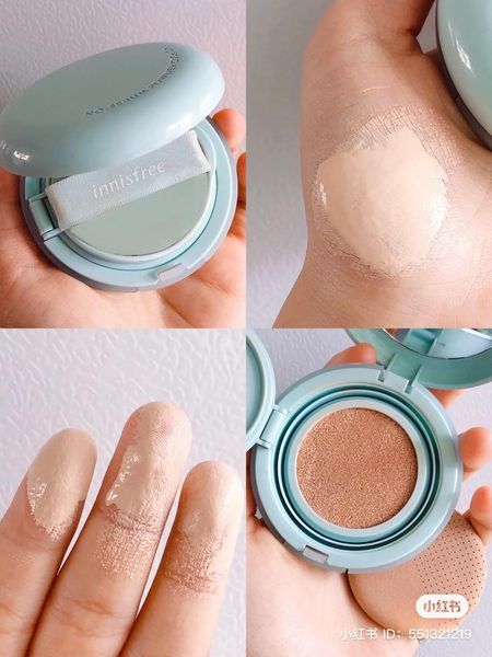  Phấn Nước Bền Màu Kiềm Dầu INNISFREE No Sebum Powder Cushion 