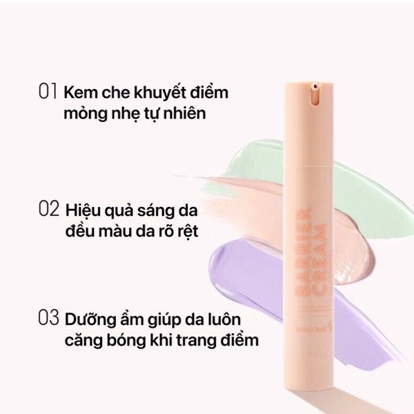  Kem Lót Có Màu GOGO TALES Water Embellish Luster Barrier Cream Nội Địa Trung 