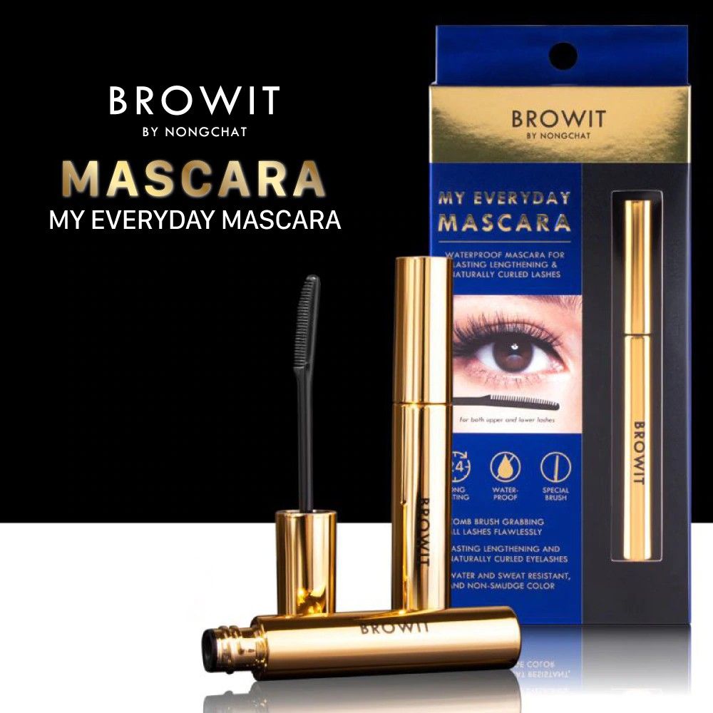 Mascara Browit Nongchat Thái L Chuyên Dụng Cho Makeup Có tem phụ chí Bicicosmetics