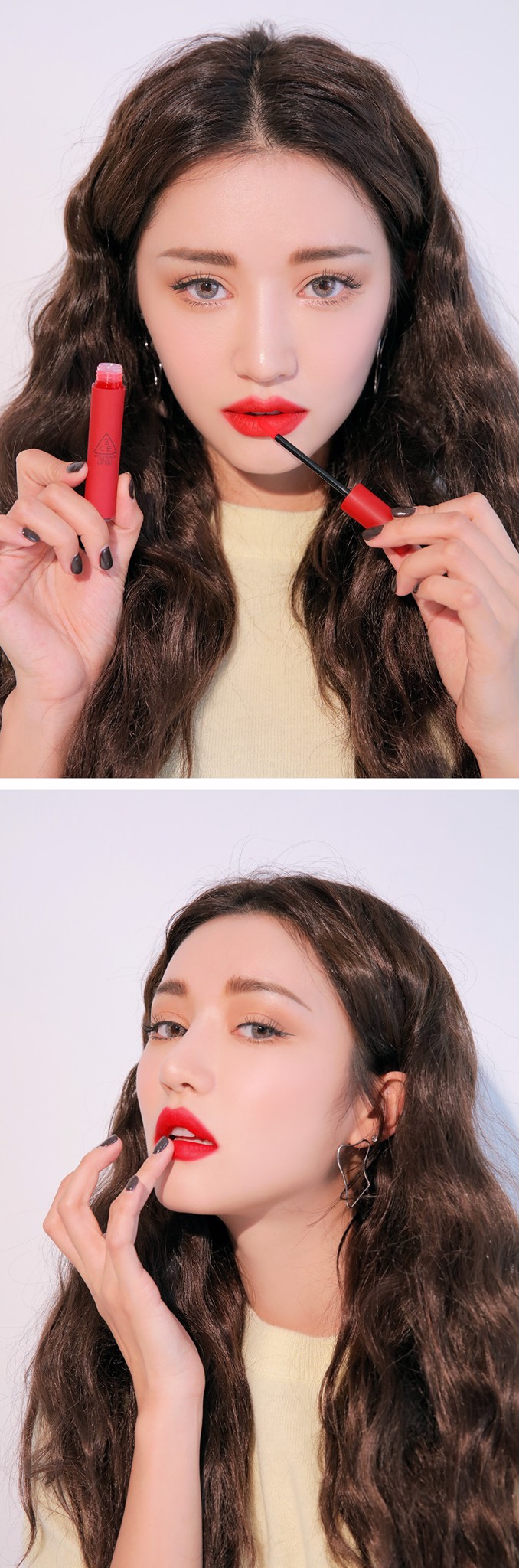 3CE Velvet Lip Tint Best Ever (đỏ thuần) 2 3CE Velvet Lip Tint Best Ever (đỏ thuần) 1