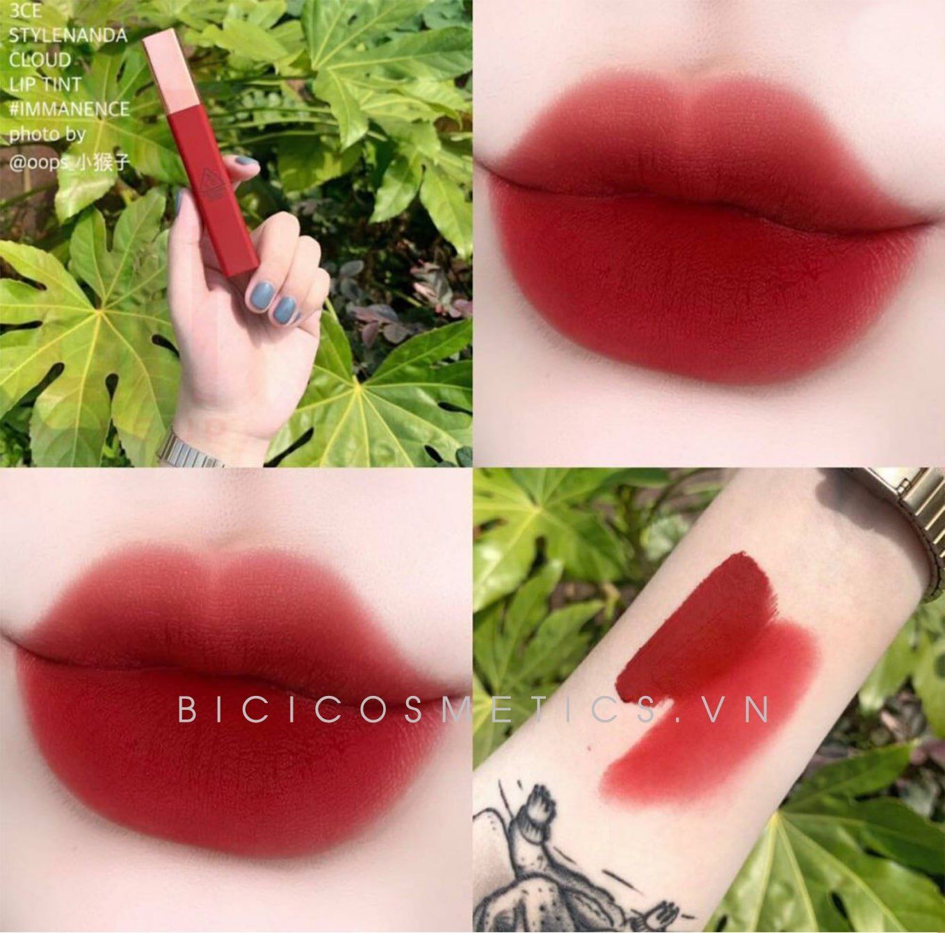  Son Kem Lì 3CE Stylenanda Cloud Lip Tint 