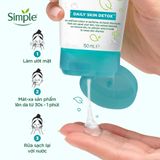  Sữa Rửa Mặt Dịu Nhẹ Không Chứa Xà Phòng SIMPLE Facial Wash 150ml 