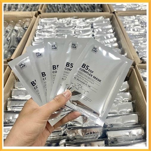 Mặt Nạ Cấp Ẩm Phục Hồi Kr.Lab+ B5 EGF Complex Mask