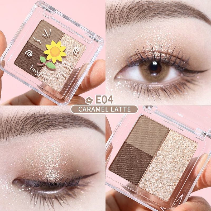  Phấn Mắt 3 Ô Bền Màu BAYFREE Eyeshadow Palette Eye Color 