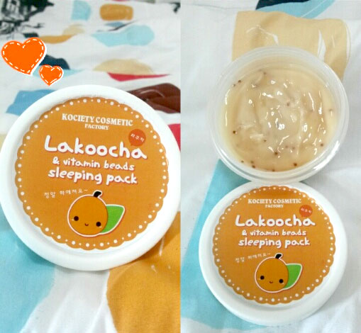 Mặt Nạ Ngủ Kociety Vitamin Beads Sleeping Pack chiết xuất Lakoocha