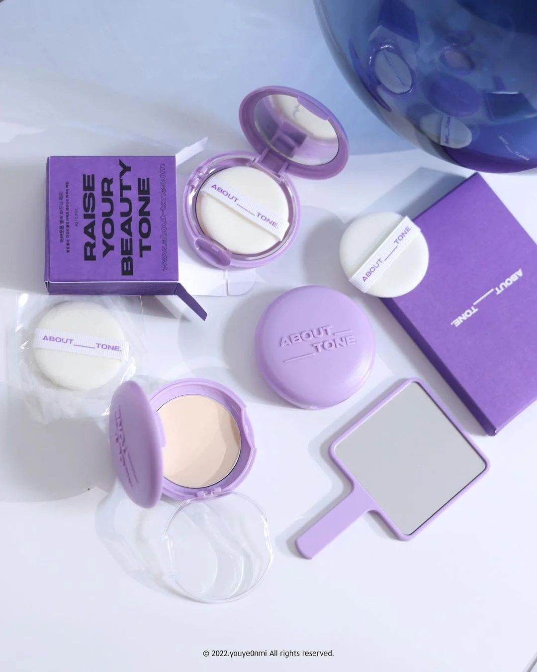 Phấn Phủ ABOUT TONE Raise Your Beauty Tone Purple (Limited Edition Phấ –  Bicicosmetics