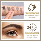  Gel Kẻ Lông Mày Không Trôi KIMUSE Waterproof Long-Lasting Eyebrow Gel (Kèm Cọ) 