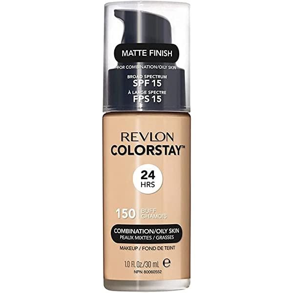  (Mẫu Mới) Kem Nền Che Phủ Cao, Bổ Sung Thêm VitE Kiềm Dầu REVLON 24H COLORSTAY Combination/Oliy Skin - Da Hỗn Hợp/Dầu (30ml) 