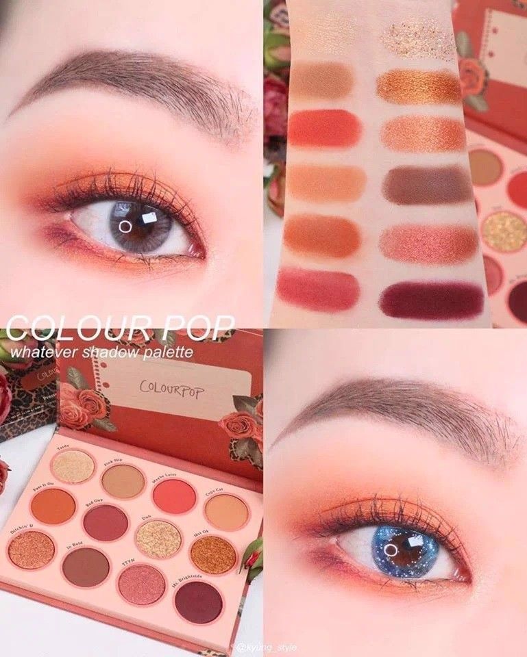  Bảng Màu Mắt 12 Ô COLOURPOP Eyeshadow Pressed Powder Palette 