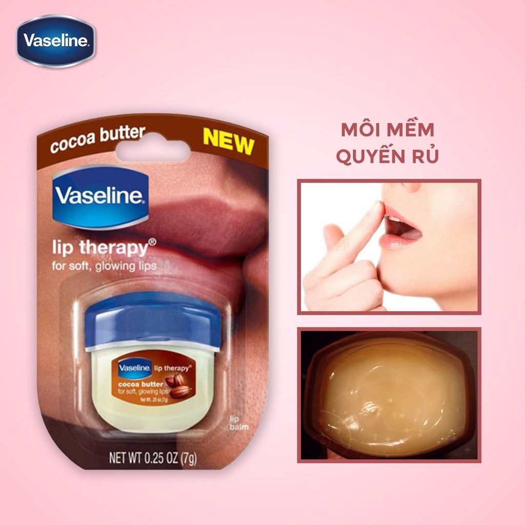  Son Dưỡng Môi Vaseline Lip 