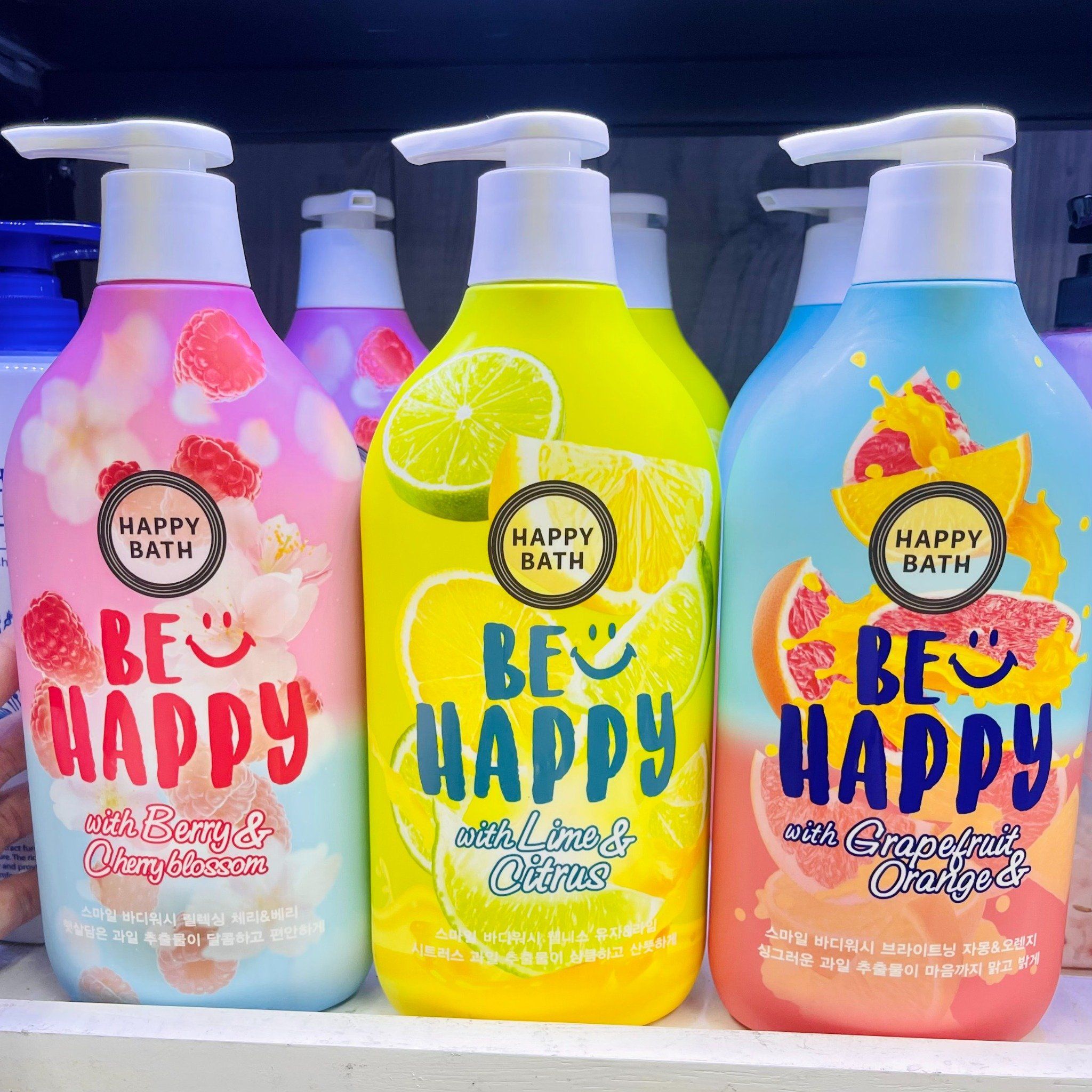 SỮA TẮM HAPPY BATH PHIÊN BẢN BE HAPPY 900G (Có Tem Phụ) Bicicosmetics