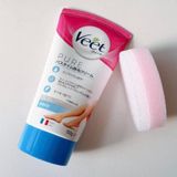  Kem Tẩy Lông Veet PURE Nhật Bản 150g (Kèm mút đầy lông) 