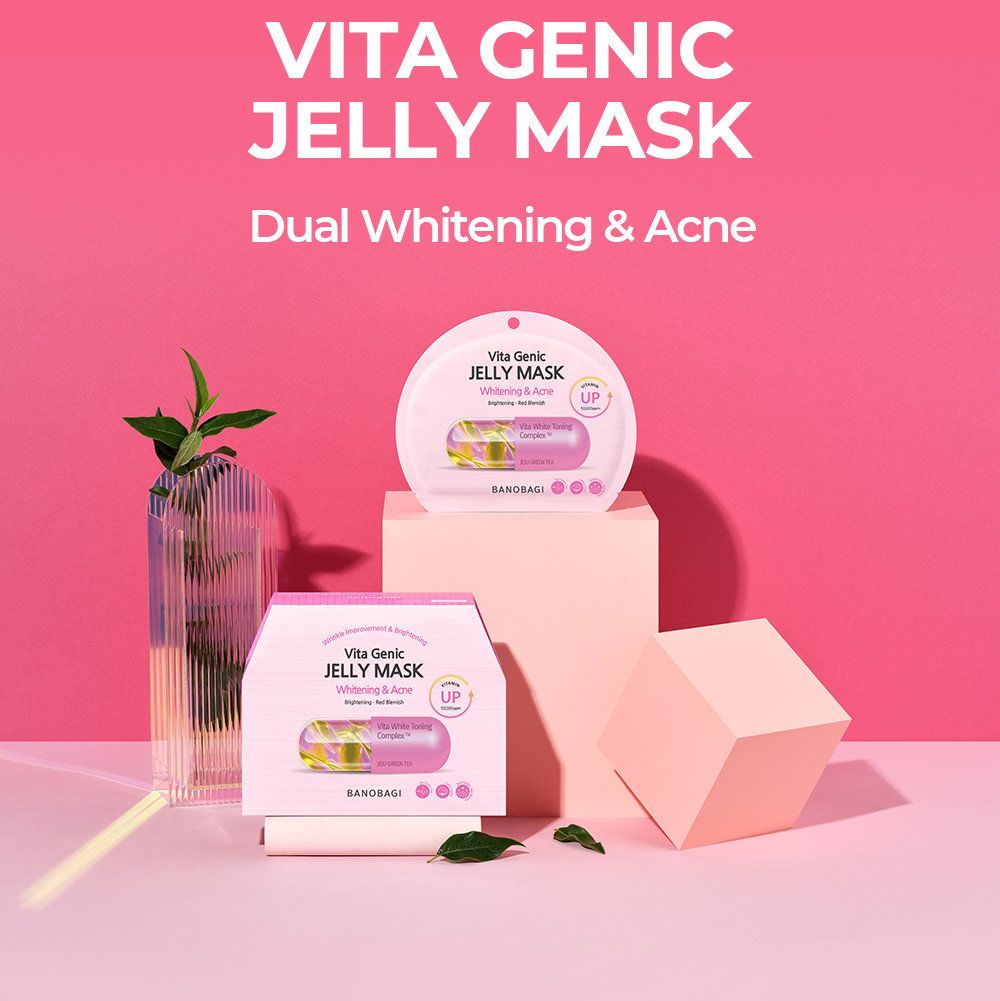  Mặt Nạ Viên Thuốc Cải Tiến BANOBAGI VITA GENIC JELLY MASK Dòng WHITENING 