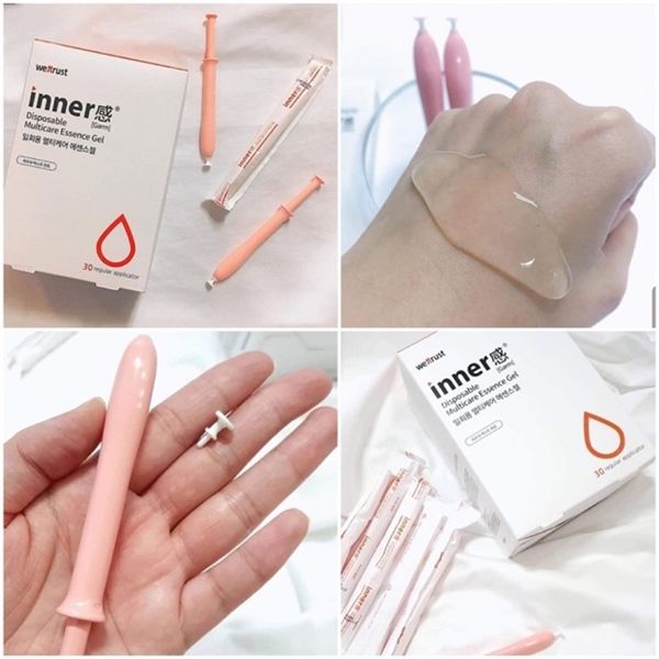  Đũa Thần Dung Dịch Gel Dưỡng Đa Năng Vùng Kín WETTRUST Inner Disposable Multicare Essence Gel 1.7g [che tên sản phẩm] 