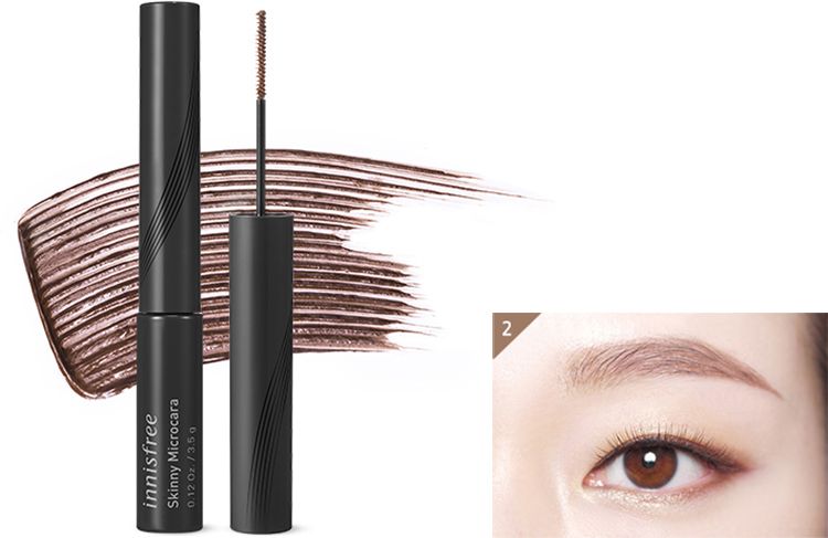  Mascara Chải Mi Siêu Mảnh Chống Trôi Innisfree Skinny Microcara Zero 