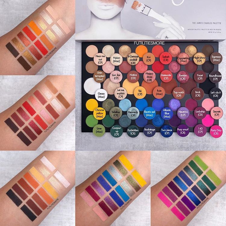  Bảng Phấn Mắt Phiên Bản Đặc Biệt 39 Ô JAMES CHARLES x MORPHE Eyeshadow Palette 