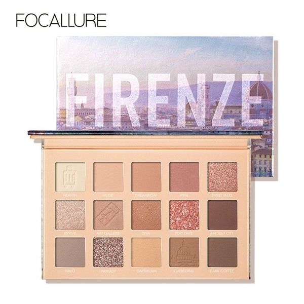  Bảng Phấn Mắt 15 Ô FOCALLURE Go Travel Palette | FA-100 