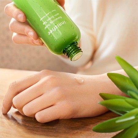  Nước Hoa Hồng Lá Trà Xanh Cho Da Dầu Mụn INNISFREE Green Tea Balance Skin - 200ml 