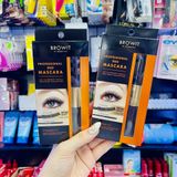  Mascara 2 Đầu Tiện Lợi Không Trôi BROWIT By NONGCHAT Professional Duo Mascara #SEXY BLACK 