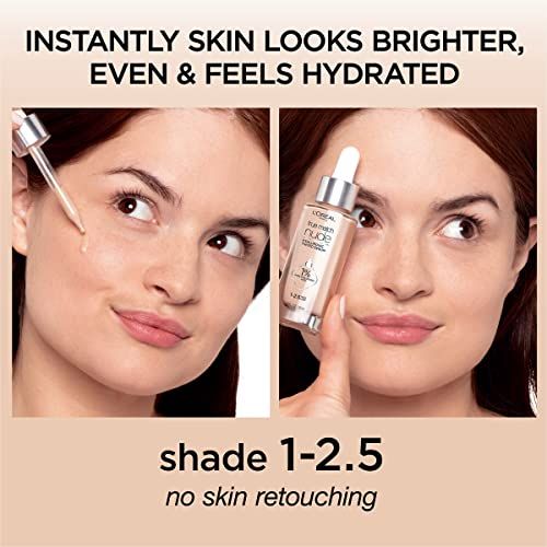  Kem Nền Dạng Tint Che Phủ Cao, Chứa Serum HA L'OREAL True Math Nude Hyaluronic Tinted Serum 2022 