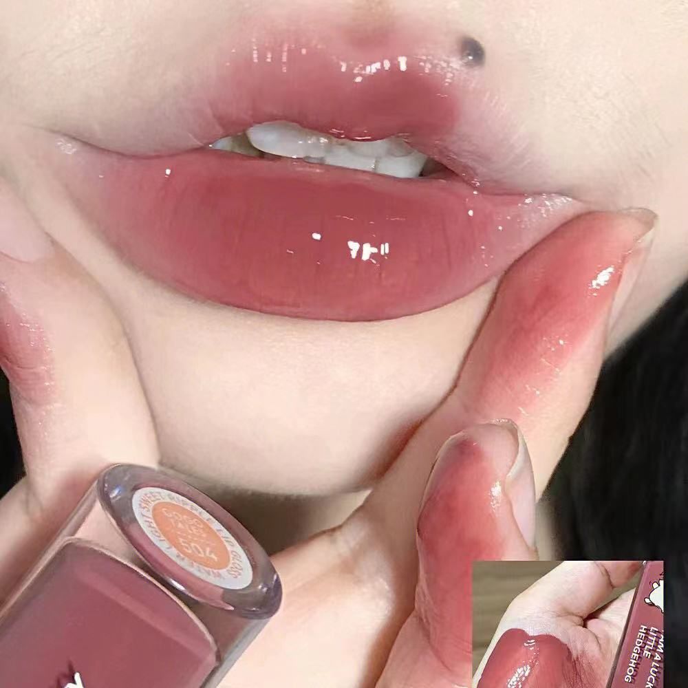  Son Bóng Nhím Con Căng Mướt Môi GOGO TALES Water Light Sweet Ripple Lip Gloss Nội Địa Trung 