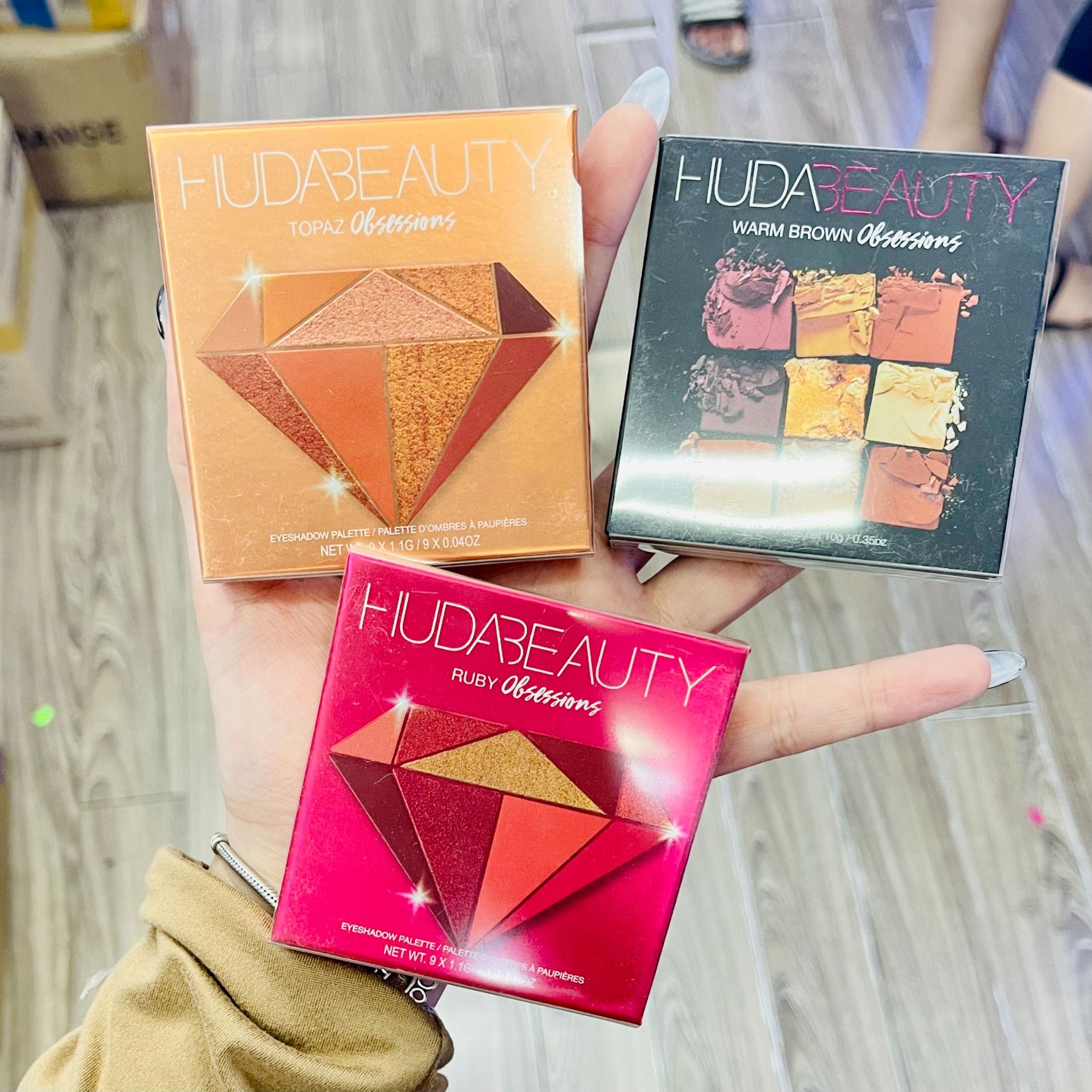  Bảng Mắt 9 Ô HUDA BEAUTY OBSESSIONS Eyeshadow Palette 