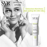  Kem Dưỡng Giảm Mụn SVR Sebiaclear Mat + Pores Sebium-Regulationg Anti-enlarged-pore Mattifying Care Cream - 40ML 