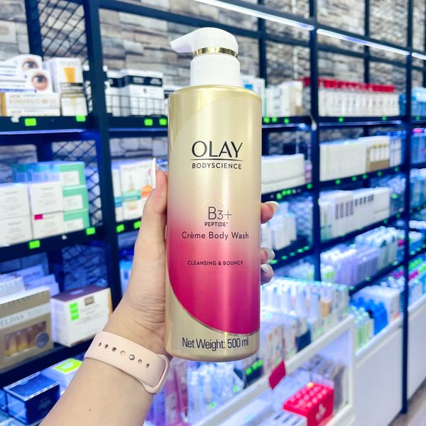  Sữa Tắm Trắng Da OLAY Bodyscience B3 Creme Body Wash 500ML 