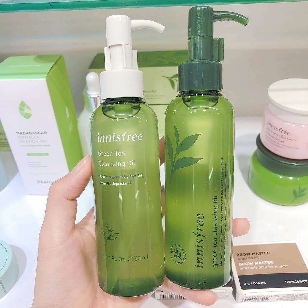 Innisfree Green Tea Cleansing Oil-bicicosmetics.vn