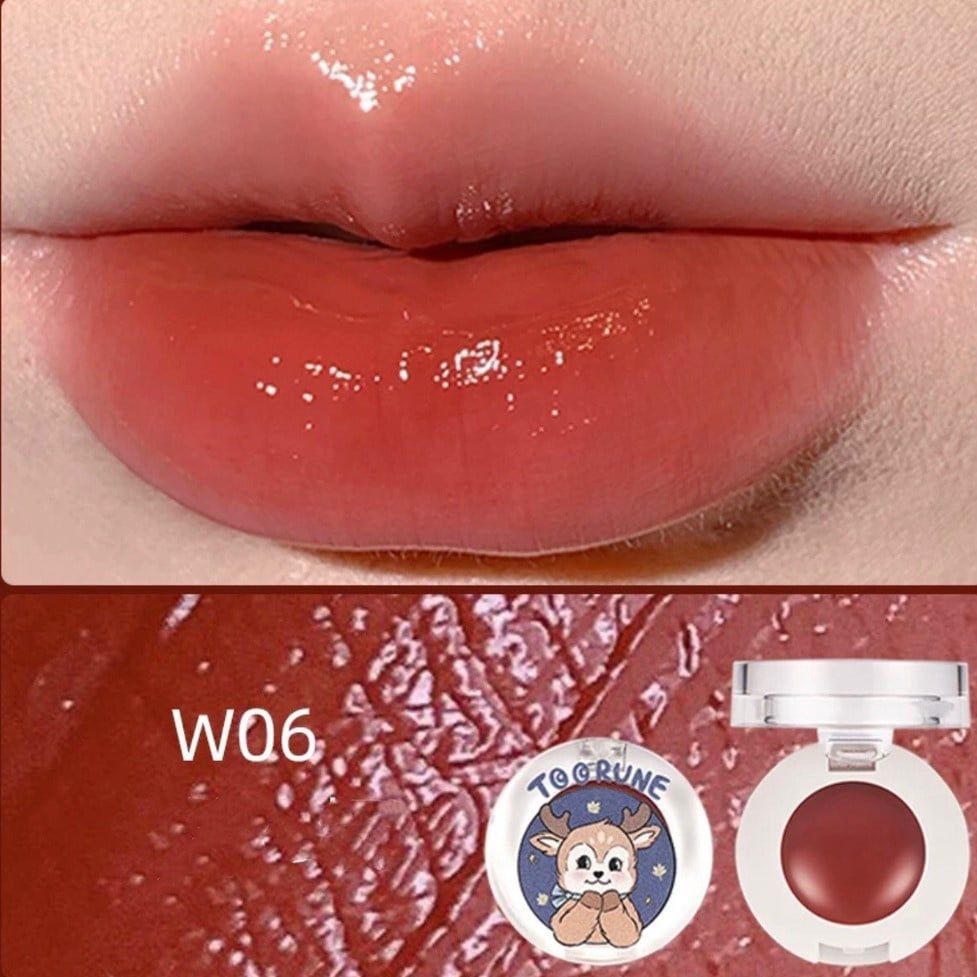  Son Dưỡng Có Màu Dạng Hũ Đa Năng Má Môi TOORUNE Magic Garden Story Lip Cheek Honey 