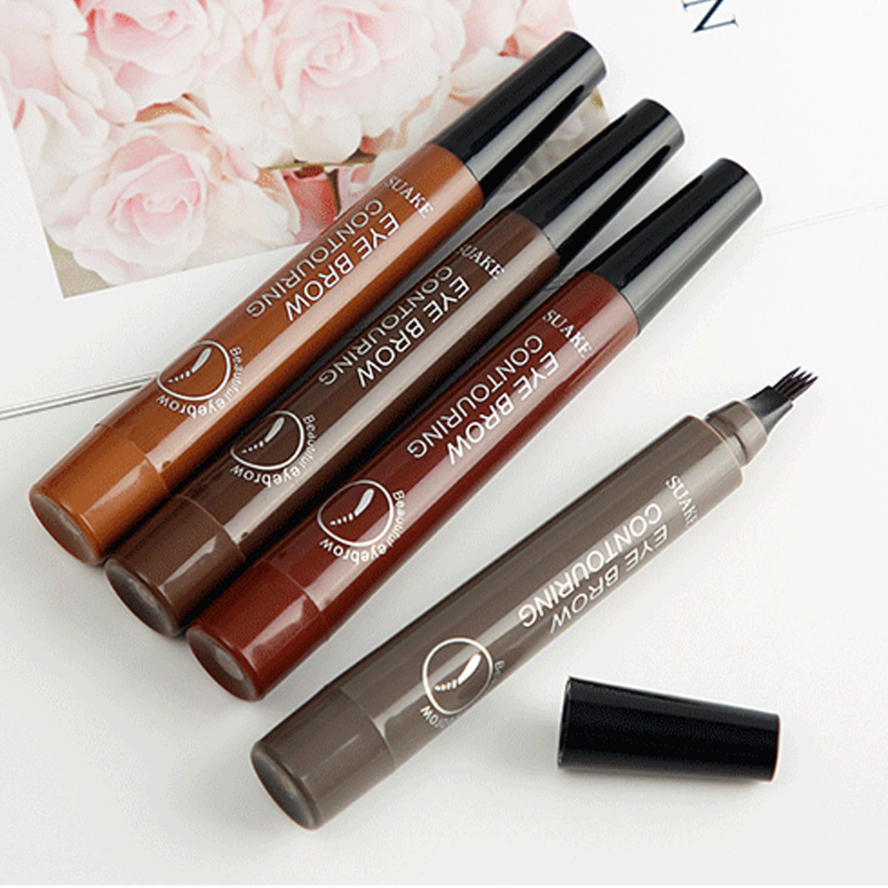  Chì Kẻ Mày Gẩy Sợi Suake 4 Ngòi Nét Mảnh Eye Brow Contouring Nội Địa Trung Chính Hãng 