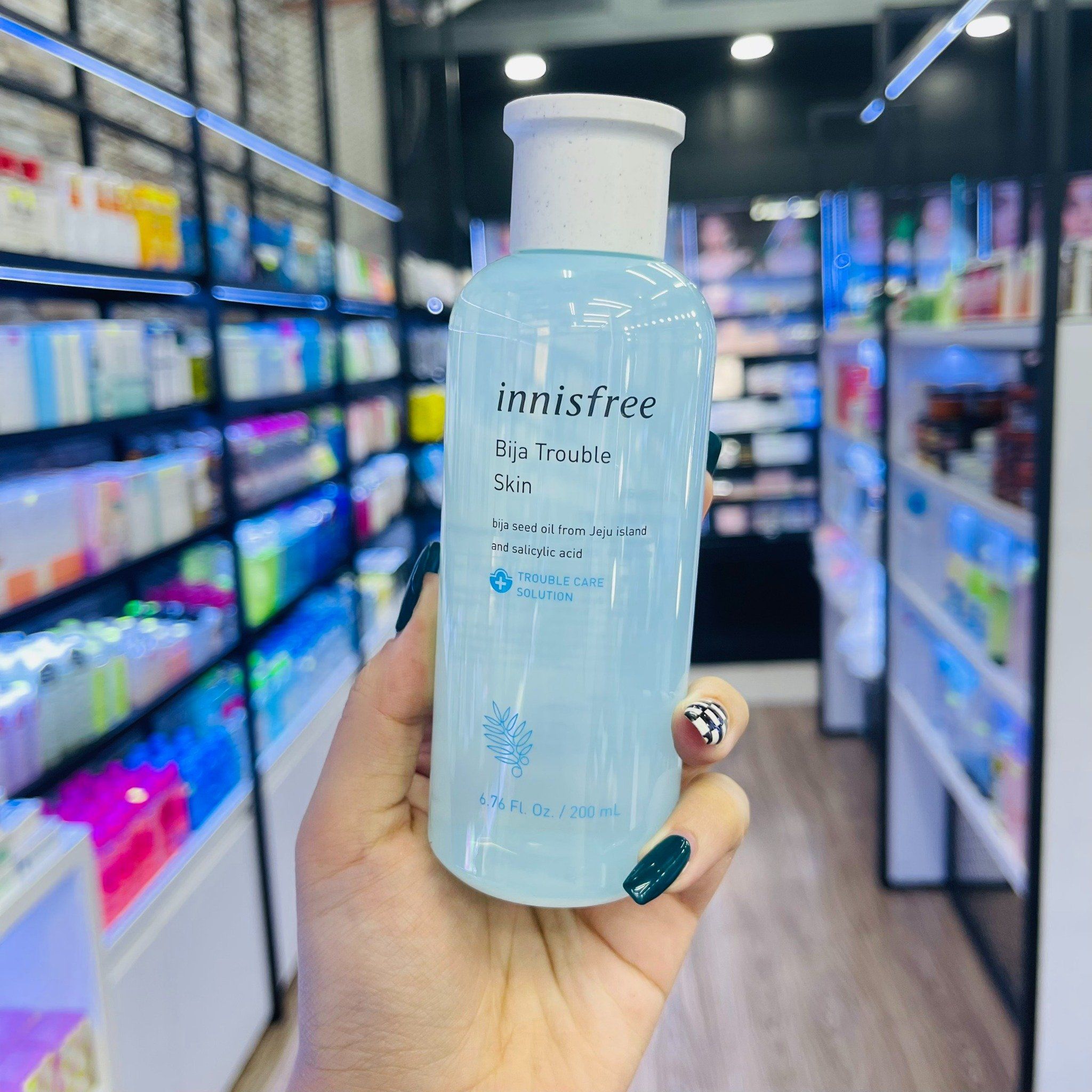 Nước Hoa Hồng Innisfree Bija Trouble Skin 200ml – Bicicosmetics Nước Hoa Hồng Innisfree Bija Trouble Skin 200Ml – Bicicosmetics