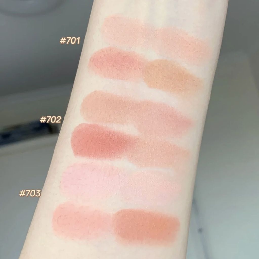  Bảng Phấn Má Hồng 4 Ô GOGO TALES Soft Mist Naked Feeling Blush 