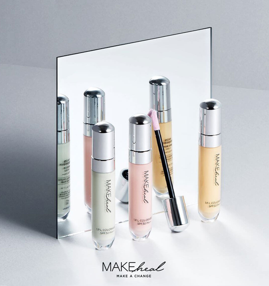 Kem nền dạng nước điều chỉnh màu da Make Heal 1.P.L COLORAISER-bicicosmetics.vn