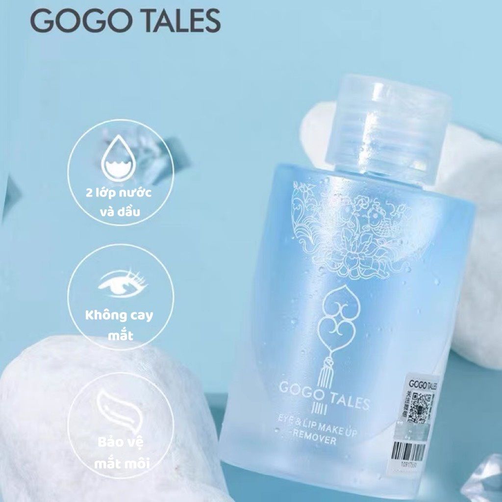  Tẩy Trang Mắt Môi GOGO TALES Clean Eye And Lip Make Up Remover 