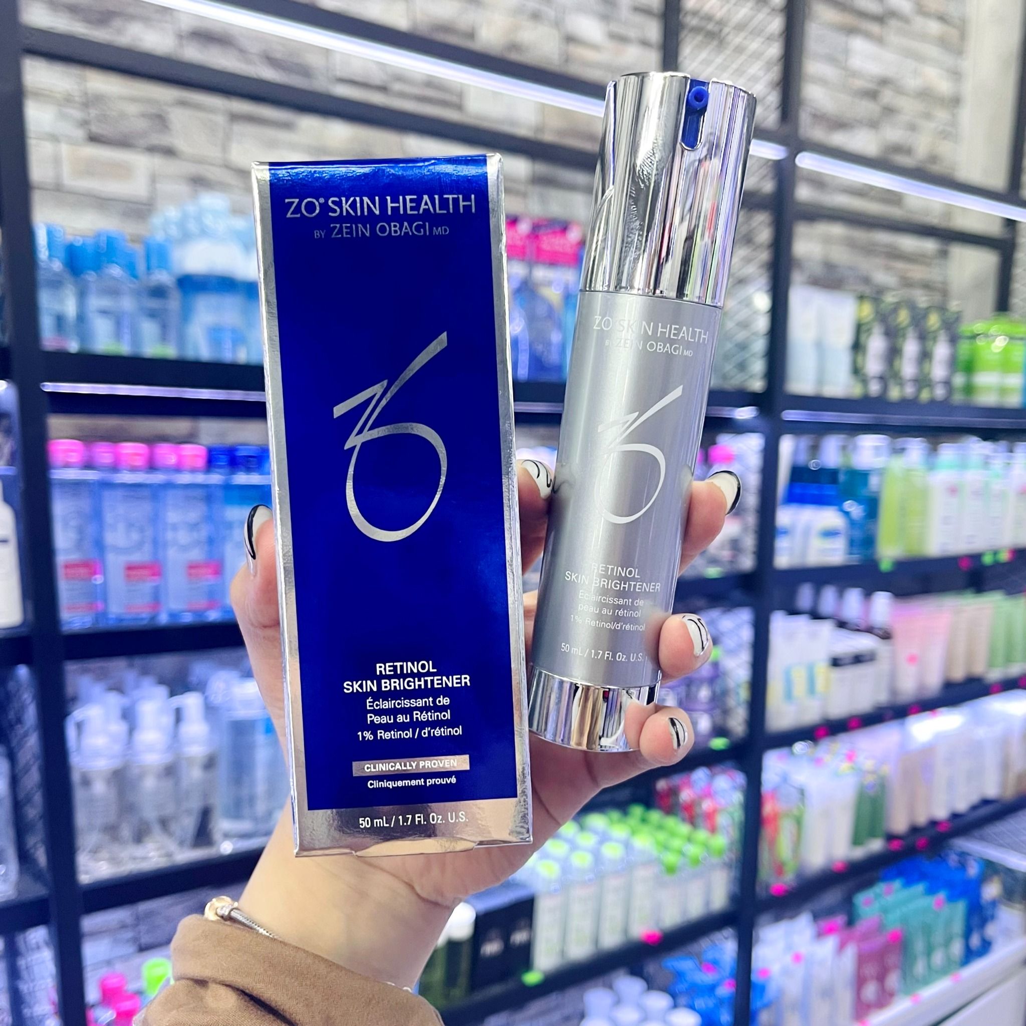  Kem Chống Lão Hóa & Trẻ Hóa Da Retinol Skin Brightener Zo Skin Health by Zein Obagi 