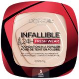  Phấn Nền Kiểm Soát Dầu Không Thấm Nước Không Xuống Tone Đến 24h L'OREAL Infallible 24h Fresh Wear Foundation 