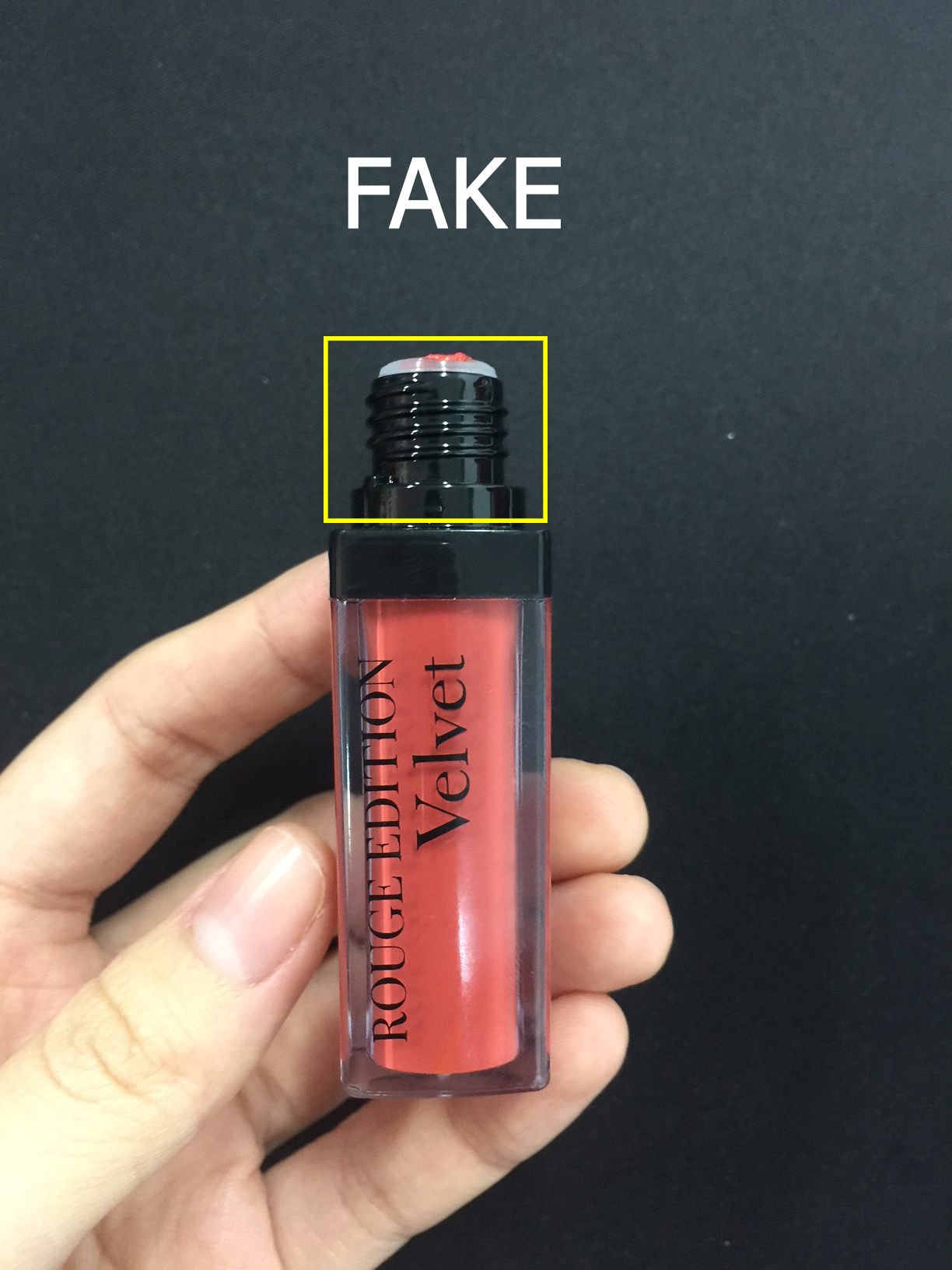 Bật mí cách nhận biết son Bourjois Velvet Auth và Fake - Bicicosmetics