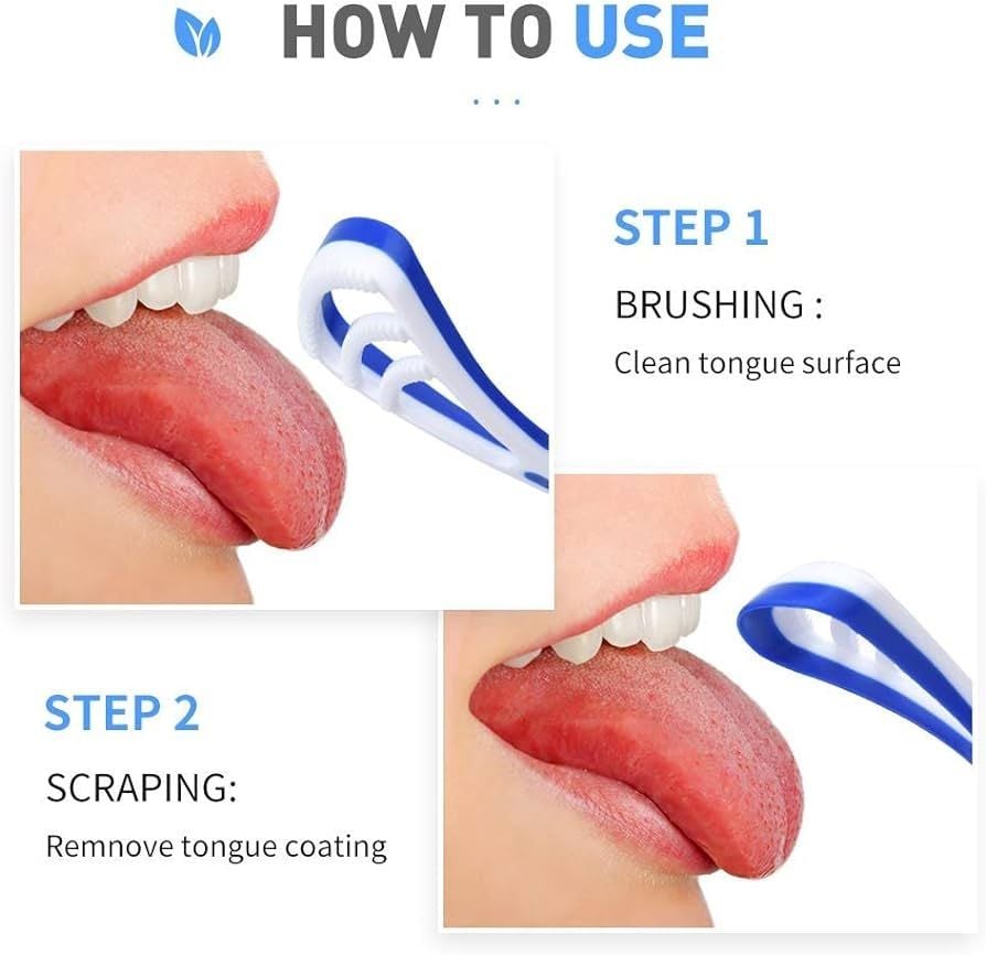  Dụng Cụ Cạo Lưỡi FORMULA Tongue Cleaner Nội Địa Trung (Giao Màu Ngẫu Nhiên) 