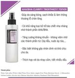  Nước Hoa Hồng Dạng Xịt Hỗ Trợ Trị Mụn, Sạch Mịn Da COSRX AHA/BHA Clarifying Treatment Toner 