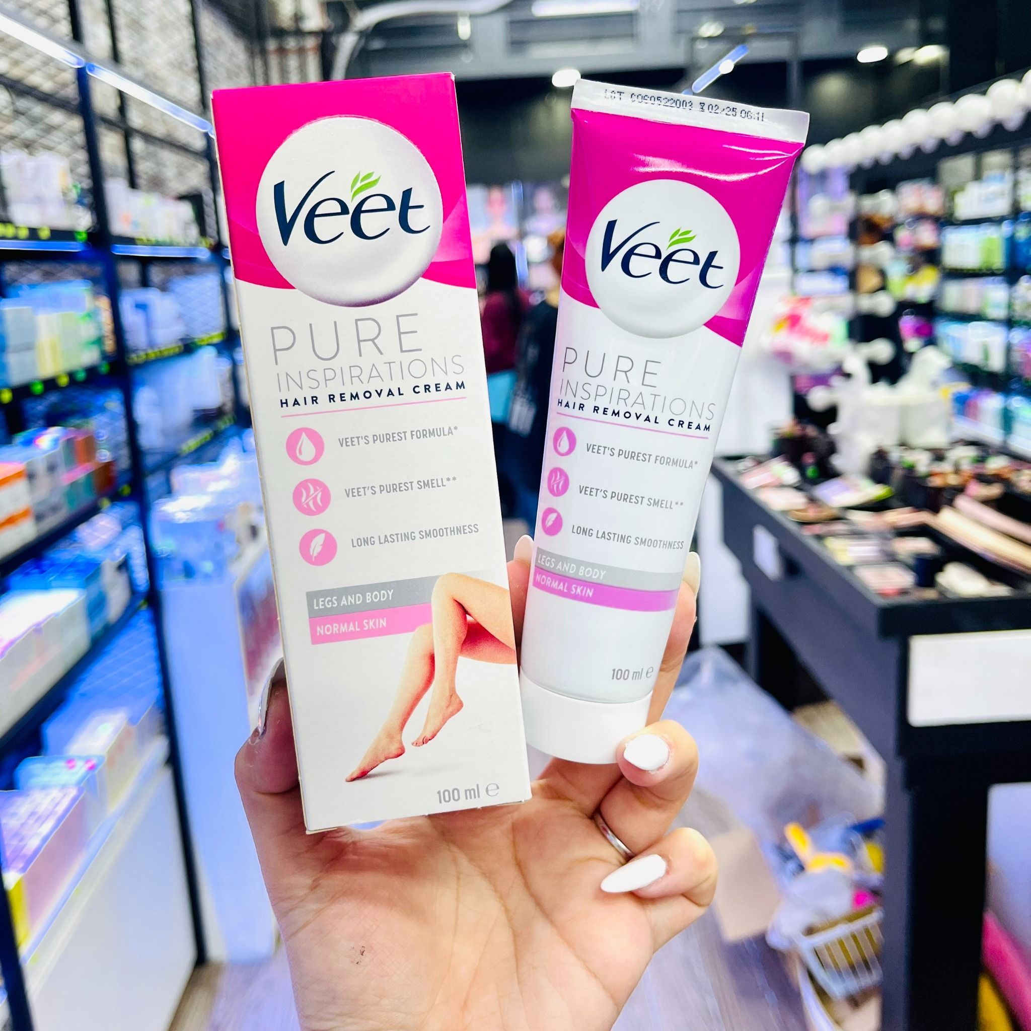  Kem tẩy lông Veet Silk Fresh 