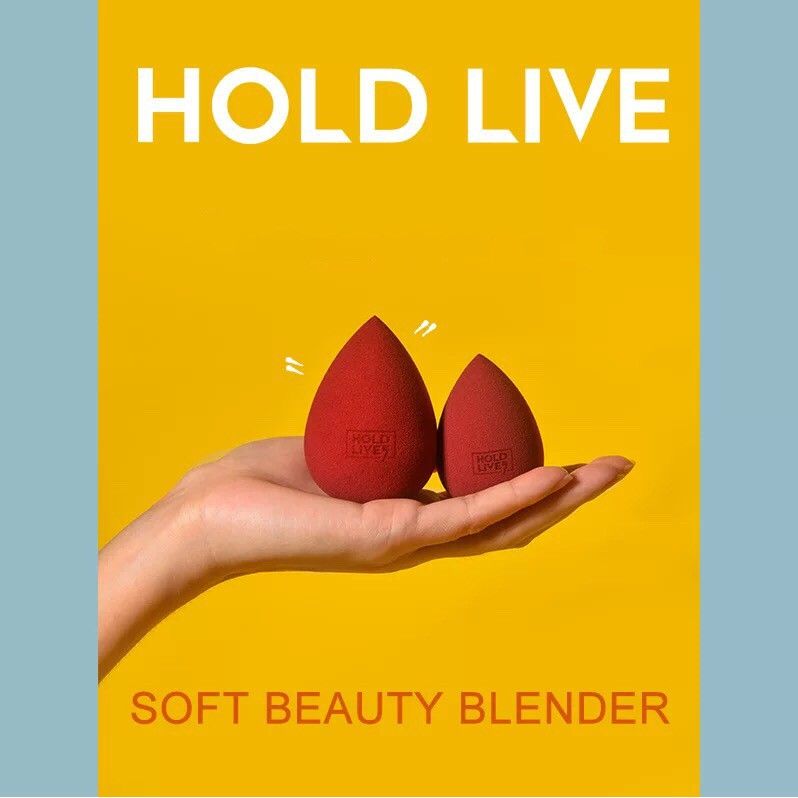  Set Ống 3 Mút Trang Điểm Hồ Lô HOLD LIVE Soft Beauty Blender Nội Địa Trung (Màu ngẫu nhiên) 