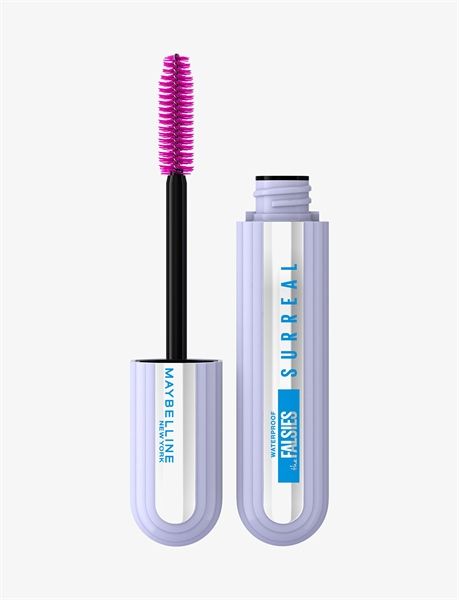  (MỚI 2023) Mascara Maybelline Falsie Surreal Tím Làm Dày Và Cong Mi Suốt 24H 