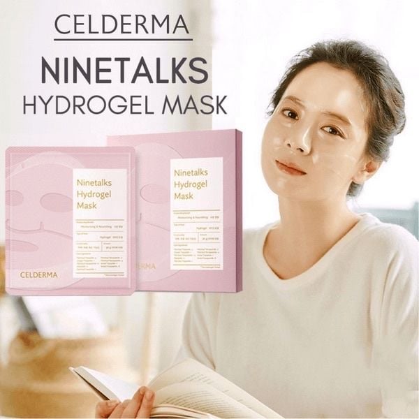  Mặt Nạ Thạch CELDERMA Ninetalks Hydrogel Mask 