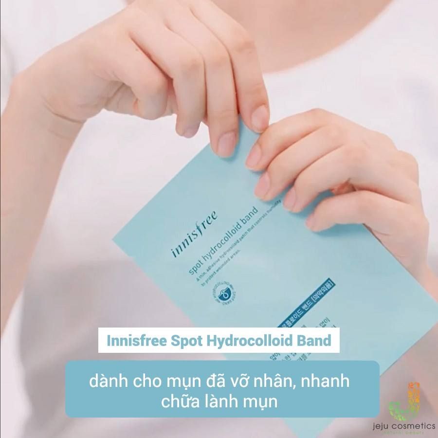  Miếng Dán Mụn Innisfree Spot Hydrocolloid Band 